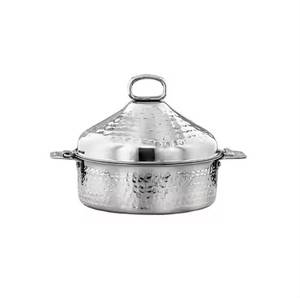 Skies Traders FW60063 Luxury Gold Plated Stainless Steel Heatable Stackable Eco-Friendly Waterproof Food <b>Warmer</b> Flip Top Lid - Product Image 1