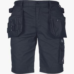 Shorts cargo de sport pour hommes, avec cordon de serrage, logo personnalisé, style motard, tissu tricoté, coupe confortable pour l'exercice et la course à pied - Product Image 6