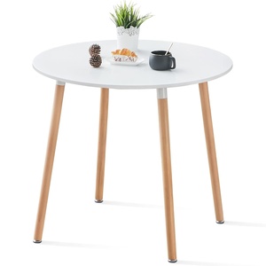 Simple Design Modern Coffee <b>Table</b> Wooden Top Steel Frame High Quality Durable Living Room Furniture Factory Direct Sale - Product Image 1
