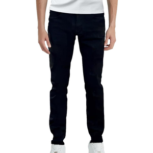 กางเกงยีนส์ผ้ายืดทรงสลิมฟิตสำหรับผู้ชาย – กางเกงยีนส์ฟอกสีสำหรับสไตล์ลำลองในชีวิตประจำวัน - Product Image 2