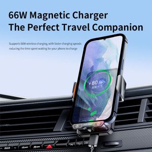 Cargador Inalámbrico para Auto JEDI <span class=keywords><strong>de</strong></span> 15W, Soporte para Celular con Ventilación <span class=keywords><strong>de</strong></span> Aire, RGB, Rotación Flexible <span class=keywords><strong>de</strong></span> 360°, Sensor Inteligente F6 - Product Image 2