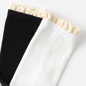 Chaussettes de golf personnalisées haut de gamme, épaisses, à rayures blanches et vertes avec logo jacquard, en coton respirant, décontractées, pour adultes, printemps, vente en gros - Product Image 2