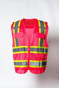 Chaleco de Patrulla Reflectante de Alta Visibilidad para Hombre, Chaleco de Seguridad Laboral Ligero y Duradero para Hombre - Product Image 3
