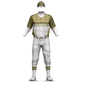 Vente flash - Uniforme de baseball en sublimation - 100% polyester - Séchage rapide - Respirant - Couleurs et logo personnalisés - Unisexe - Adulte - Product Image 2