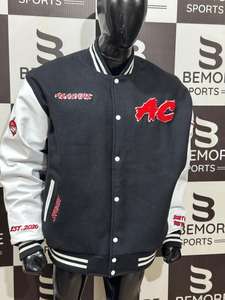 Chaqueta Varsity de Invierno con Logotipo Bordado en Chenille, Estilo Urbano, Chaquetas de Béisbol Personalizadas, Chaqueta Varsity Letterman de Invierno para Hombre - Product Image 4