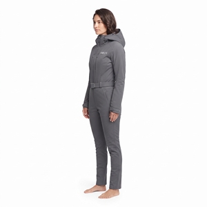 <b>Women</b>’s <b>One</b> <b>Piece</b> Winter <b>Ski</b> <b>Suit</b> Warm Waterproof Windproof Hooded Zipper Snowboarding Outdoor Wear - Product Image 1
