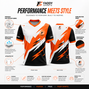 เสื้อกีฬาอีสปอร์ตแบบซับลิเมชั่นสั่งทำพิเศษ ระบายอากาศได้ดี เสื้อแข่งขันสำหรับทีมมืออาชีพ เสื้อยืดคอกลมผู้ชาย ชุดกีฬาแห้งเร็ว เสื้อยืดสำหรับการแข่งขัน - Product Image 5