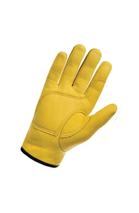 Guantes de Seguridad Amarillos de Tripolímero, con Puño de Seguridad Antideslizante, Resistentes a la Abrasión, Libres de Polvo y Silicona, Nivel de Impacto 3, para Uso General - Product Image 4