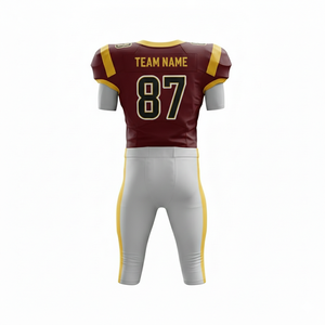 Uniforme de Fútbol Americano Personalizado 2026 |   Camiseta de Fútbol Unisex de Manga Corta |   Logotipo Personalizado Impreso Transpirable de Secado Rápido en Color - Product Image 3