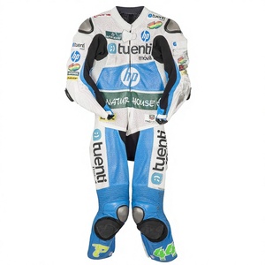Traje de Carreras Pol Espargaro MotoCP Kalex de 1 Pieza en Cuero Vacuno/Canguro para Motocicleta/Traje de Pista/Conducción con Armadura de Nivel 2 para Motociclistas - Product Image 1