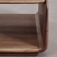 Tables gigognes carrées Vandana Terra Vesta en bois de manguier