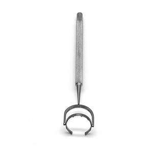 คีมจับแก้วตาแบบ Hoffman Thronton Globe Fixation Forceps ทำจากเหล็กกล้าไร้สนิม สำหรับการผ่าตัดจักษุวิทยา เช่น การผ่าตัดจอประสาทตา การผ่าตัดกระจกตา และการผ่าตัดต้อกระจก - Product Image 1