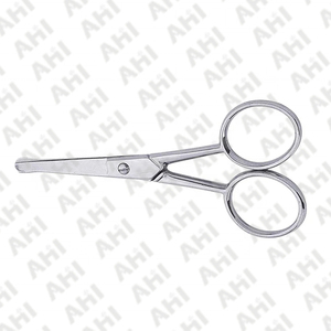 Stainless Steel Straight Tip Nose Hair Eyelash Scissors Sharp Blade Manicure Scissors for Facial Hair Removal - Product Image 6
