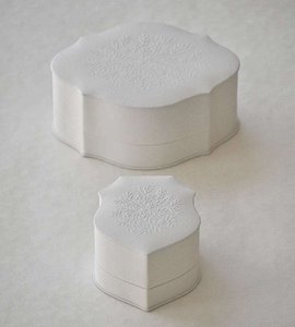 Wholesale Custom Embroidered Jewelry <b>Box</b> Travel Velvet Jewelry case <b>Small</b> Children Jewellery <b>Box</b> by whimsy art craft - Product Image 5
