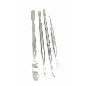 Ensemble d'instruments chirurgicaux dentaires en acier, poignée moletée manuelle, outils de restauration de classe I pour le remplissage de résine composite - Product Image 5