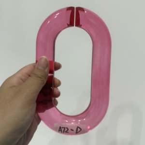 Decoración de Pared de Resina con Eslabones de Cadena Estilo Art Deco, Decoración Moderna y Lujosa para Sala de Estar, Dormitorio y Oficina - Product Image 1