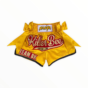 Short de boxe Muay Thai pour hommes, design personnalisé, dernier modèle / Shorts MMA en satin légers à prix de gros - Product Image 1