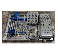 Set Bedah Implan Gigi Manual Baja Berkualitas Tinggi