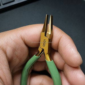 Alicates de Punta Plana Mini al por Mayor, de Acero Inoxidable con Mandíbula Lisa, Herramienta para Joyería - Product Image 1