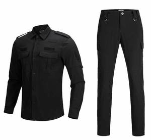 Uniforme de Polialgodón para Trabajadores de Fábrica, Pantalones y Camisa de Trabajo Multifuncionales, Ropa de Seguridad - Product Image 3