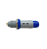 Conector Push-Pull Compatible con la Serie P, Redondo, de Plástico, Pequeño, IP50, Resistente al Polvo, Conector 1P, PAG, PLG, PKG, PMG, PYG, PRG, PPG, PFG, PAH, PKH