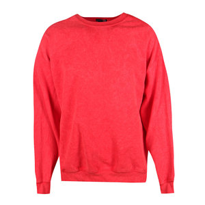 Wholesale Custom Logo Printed <b>Men</b> Solid Winter Casual Sweatshirts Cotton Blended Loose Crew Neck Oversize <b>Pullover</b> - Product Image 1