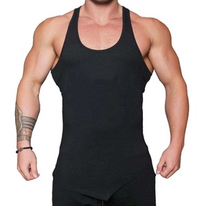 Débardeur de sport personnalisé 100 % coton épais pour homme – Musculation, fitness, course à pied, gym - Product Image 1