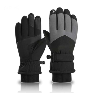 Waterproof Winter <b>Ski</b> <b>Gloves</b> Full Finger Touchscreen Wrist Length Outdoor Sports for Men <b>Women</b> - Product Image 2