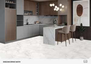 Carreaux de porcelaine satinés modernes, format 600x1200, grand format, pour sols et murs, destinés aux projets de design d'intérieur de luxe - Product Image 2