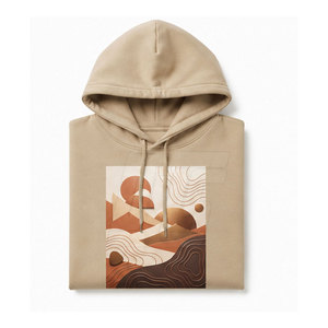 Sweat-shirt à capuche imprimé DTG de qualité supérieure, respirant, décontracté, idéal pour la gym, les voyages et l'usage quotidien - Product Image 6