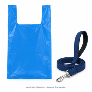 ถุงขยะสำหรับสุนัขแบบ HDPE พร้อมหูหิ้ว สำหรับร้านขายสัตว์เลี้ยงและชุดอุปกรณ์พาสัตว์เลี้ยงเดินเล่น ถุงพิมพ์ลายจำนวนมาก ผลิตในเวียดนาม - Product Image 3