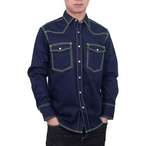 Veste de travail pour homme avec logo personnalisé, haute visibilité, réfléchissante, design hiver, double fermeture éclair, polyester sergé, doublure zippée, effet vieilli vintage - Product Image 2