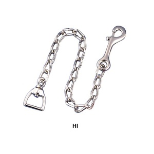 Quality Wholesale Classic Soft Handle Iron Solid Horse <b>Training</b> Chain <b>Lead</b> Outdoor Use Pet Supplies Leash - Product Image 3