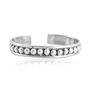 <b>Silver</b> Mountain 925 Sterling <b>Silver</b> <b>Charm</b> <b>Bracelet</b> Minimalist Open Kada Polished Finish Unisex/Women's Modern - Product Image 3