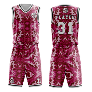 Maillot de basket-ball réversible pour hommes, personnalisable avec logo, respirant, léger, en mesh, séchage rapide, vente flash - Product Image 5