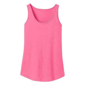 Camiseta sin mangas para mujer, nueva colección 2026, personalizada, transpirable, de secado rápido, sin mangas, de algodón tejido, color liso, informal, al por mayor - Product Image 1