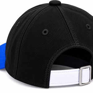 Gorra de Béisbol Phi Beta Sigma Negra y Azul Rey con Letras Griegas Bordadas en Blanco, Visera Curva, Gorro de Algodón Informal para Fraternidad - Product Image 6