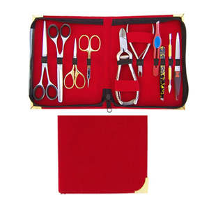 Kit professionnel de manucure et pédicure Dentavex : repousse-cuticules, outil de soin des ongles, cuillère-gouge en acier inoxydable pour kit beauté - Product Image 1