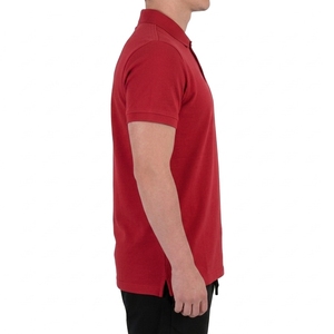 Chemise pour homme avec logo personnalisé, en spandex/polyester, tricotée, séchage rapide, décontractée, manches courtes, haute qualité, vente en gros - Product Image 3
