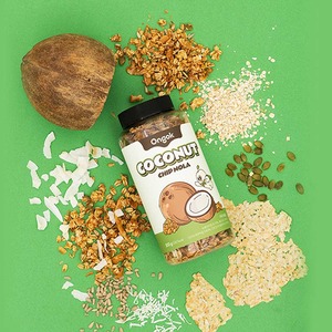 [FARMTOGLOBAL] Ongok Honey Chipnola Granola Cereal Whole Grain Baked <b>Snack</b> Korean Breakfast Food Bulk Carton - Product Image 3