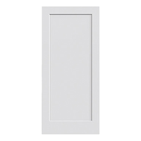 Porte intérieure en MDF à 1 panneau, style Shaker, ignifuge, insonorisée, finition peignable, pour salle de bain et cuisine CHANTADOOR 30*80