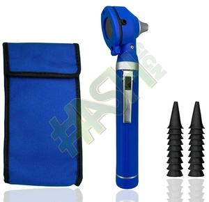 Fiber Mini Pocket Plastic Otoscope Set LED Source Manual Power Supply Optic <b>Ear</b> <b>Scope</b> CE Certified 99.5% Accuracy Medical - Product Image 5