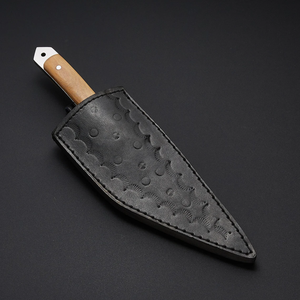 Couteau de chasse Skinner artisanal en acier inoxydable pour le camping en plein air, couteau de chasse à lame fixe OEM, vente en gros en vrac aux États-Unis - Product Image 5