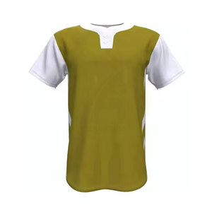 เสื้อเบสบอลสีพื้นขายดี ผลิตในปากีสถาน ออกแบบตามสั่ง เสื้อทีมเบสบอล โดย อเล็กซานเดรีย อินดัสทรีส์ - Product Image 1