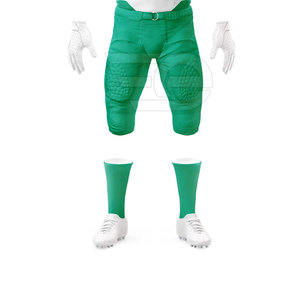Uniforme de football américain en maille, design personnalisable, couleur au choix, coutures robustes de haute qualité, tissu respirant pour l'entraînement - Product Image 6
