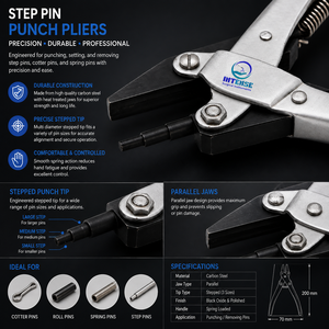 Pince professionnelle à boucles étagées en acier inoxydable pour la fabrication de bijoux, l'enroulement de fil et les loisirs créatifs - Product Image 2
