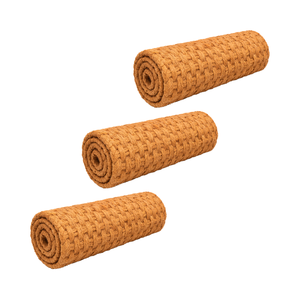 Tapis en fibre de coco de qualité supérieure pour sols de jardin, antidérapant, en fibre tissée à la main, robuste, en fibre de coco naturelle, pour allées. - Product Image 1