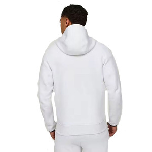 Ensemble survêtement homme dernière édition : veste à capuche zippée et pantalon longueur cheville, design multi-panneaux sur mesure - Product Image 5