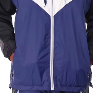 Trajes cortavientos de la mejor calidad, 100% poliéster, duraderos, transpirables, para hombre, precio económico, venta al por mayor. - Product Image 5