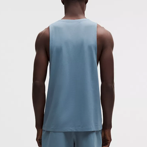 Bodybuilding Knitted <b>Stringer</b> Tank Top Men Mesh Gym Sleeveless T-shirt Fitness <b>Vest</b> Singlets Sportswear Workout Quick Dry - Product Image 3